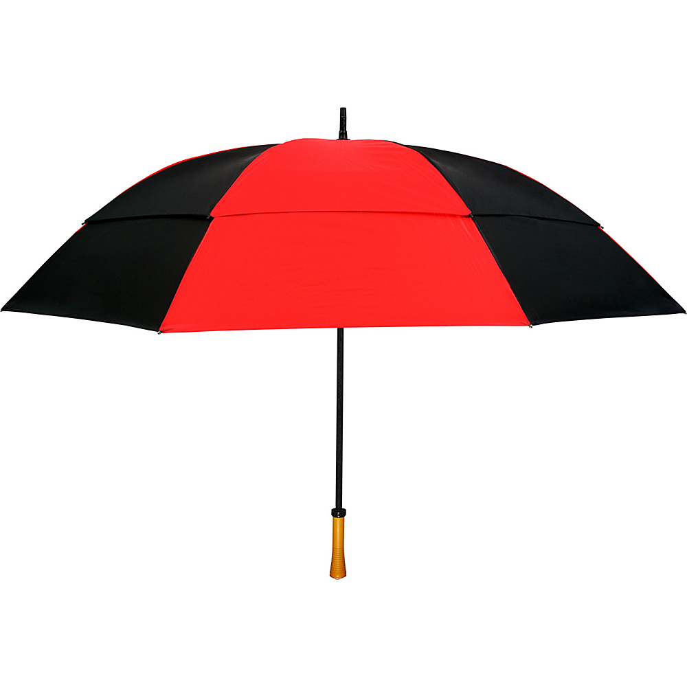 Leighton Umbrellas Tornado red black Leighton Umbrellas Umbrellas and Rain Gear