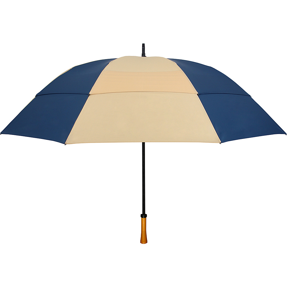 Leighton Umbrellas Tornado navy khaki Leighton Umbrellas Umbrellas and Rain Gear