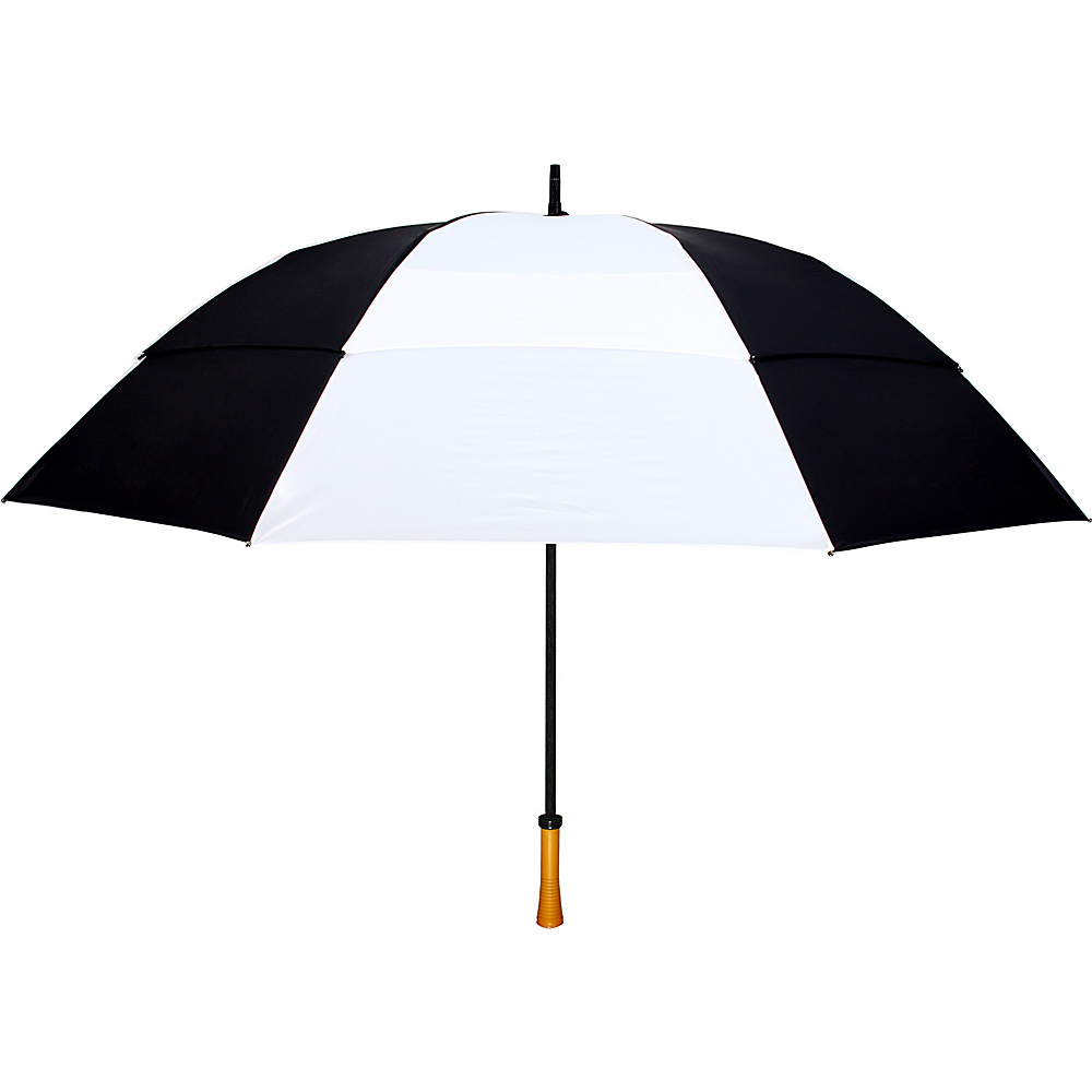 Leighton Umbrellas Tornado black white Leighton Umbrellas Umbrellas and Rain Gear