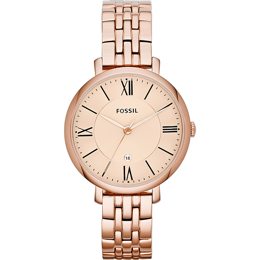 Fossil Jacqueline Rose Gold Turquois Fossil Watches