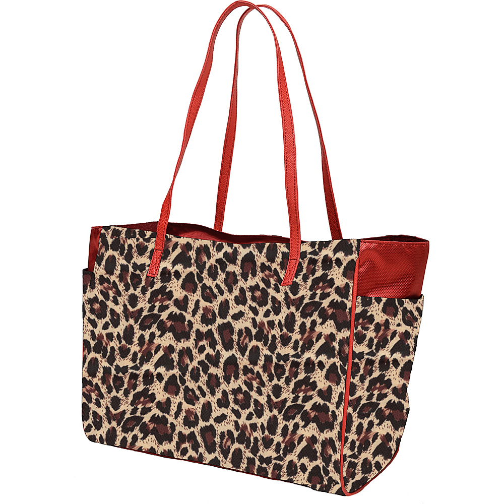 Glove It Mid Size Tote Bag Leopard Glove It All Purpose Totes