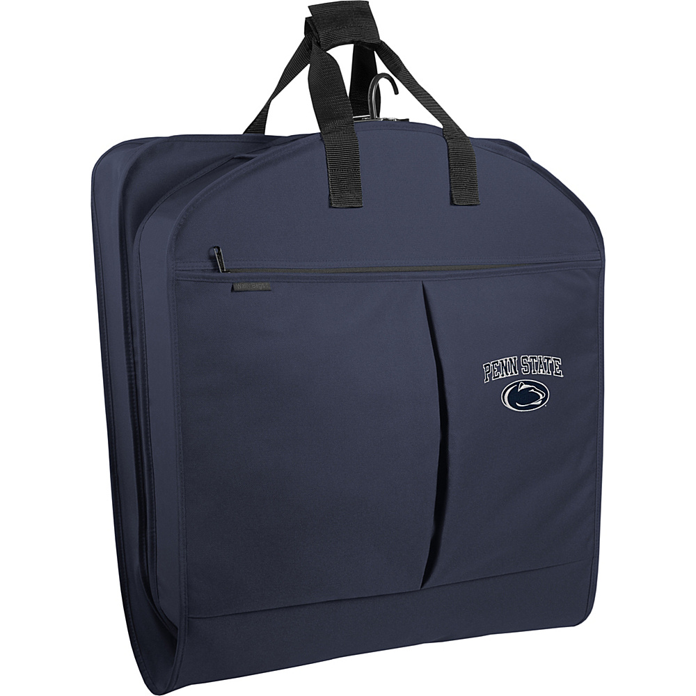 Wally Bags Penn State Nittany Lions 40 Suit Length Garment Bag with Two Pockets Navy Wally Bags Garment Bags