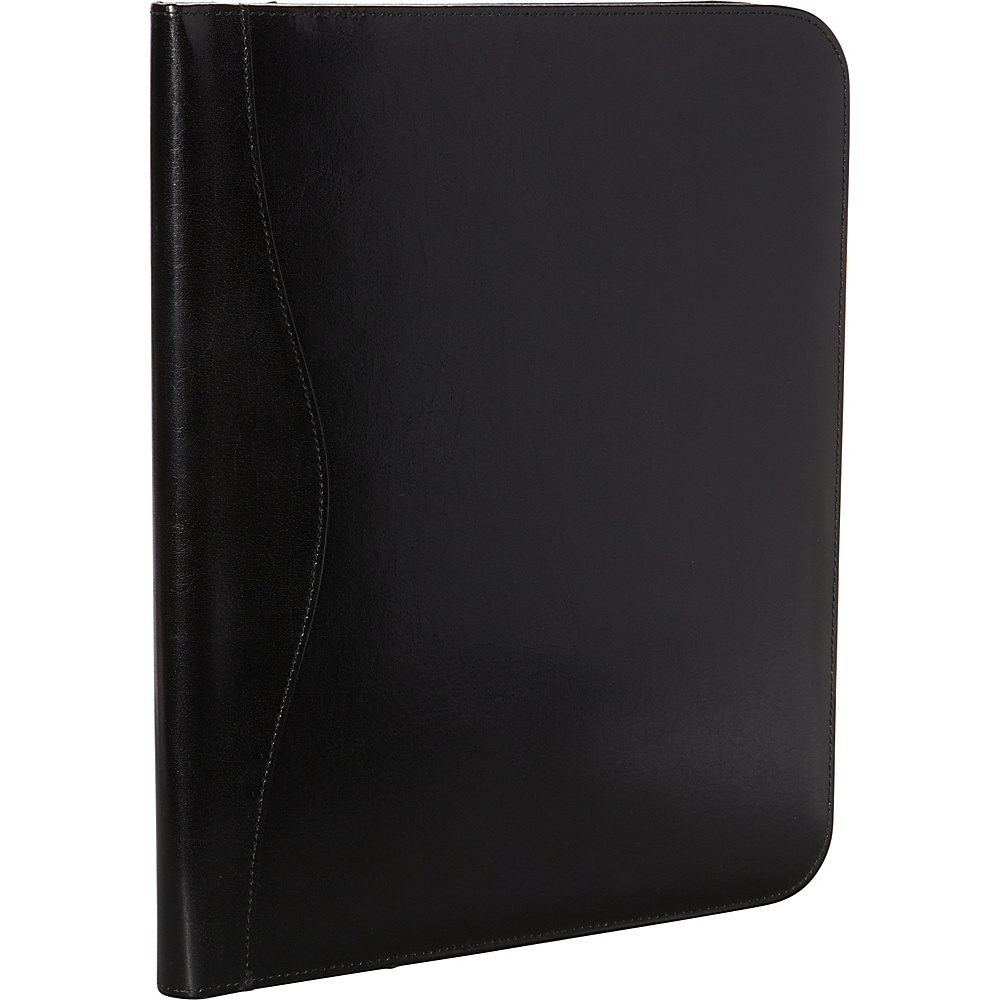 Royce Leather Zip Around Writing Padfolio Black Royce Leather Business Accessories