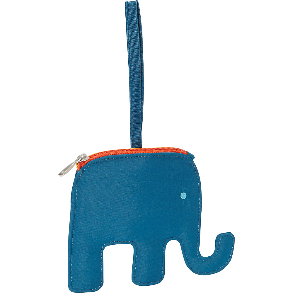Lug Peekaboo Bag Tag Aqua Elephant Lug Luggage Accessories