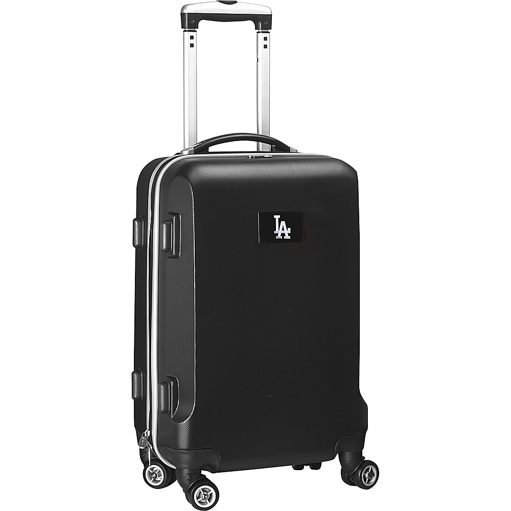 Denco Sports Luggage MLB 20 Domestic Carry On Black Los Angeles Dodgers Denco Sports Luggage Hardside Luggage