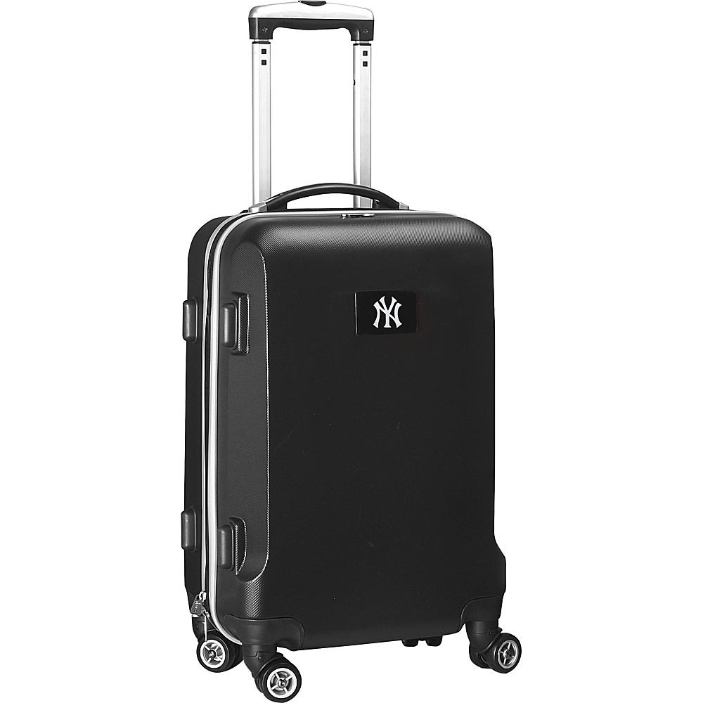 Denco Sports Luggage MLB 20 Domestic Carry On Black New York Yankees Denco Sports Luggage Hardside Luggage