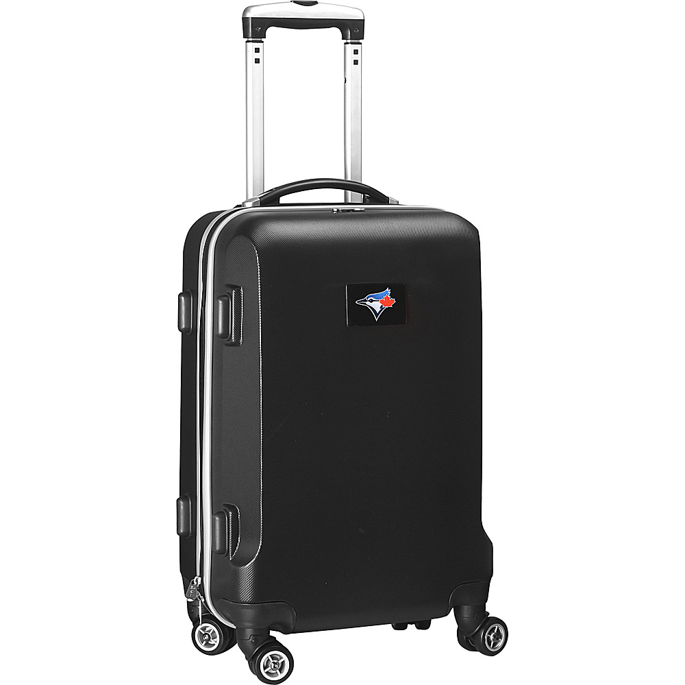 Denco Sports Luggage MLB 20 Domestic Carry On Black Toronto Blue Jays Denco Sports Luggage Hardside Luggage