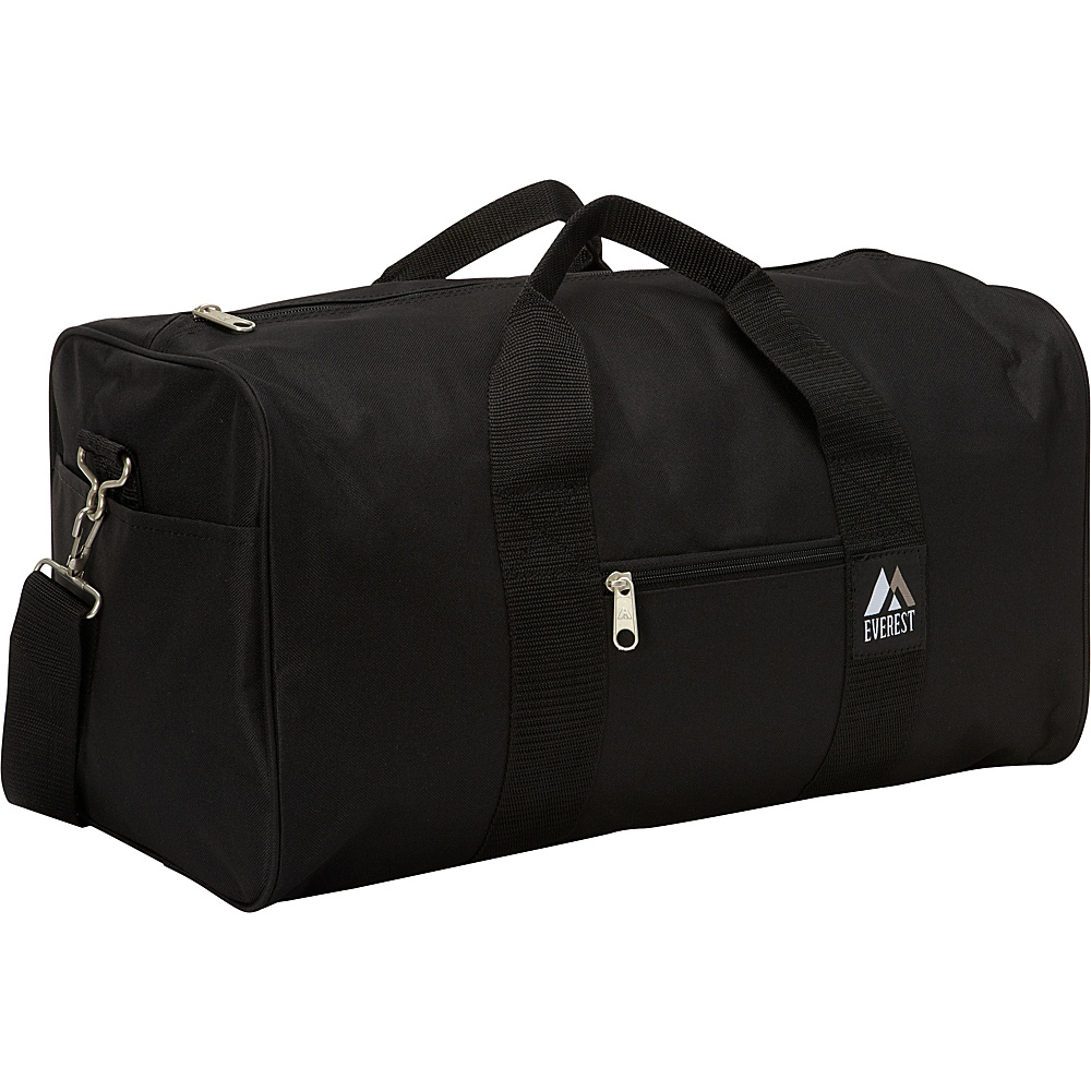 Everest Basic Gear Bag Standard Black Everest Travel Duffels