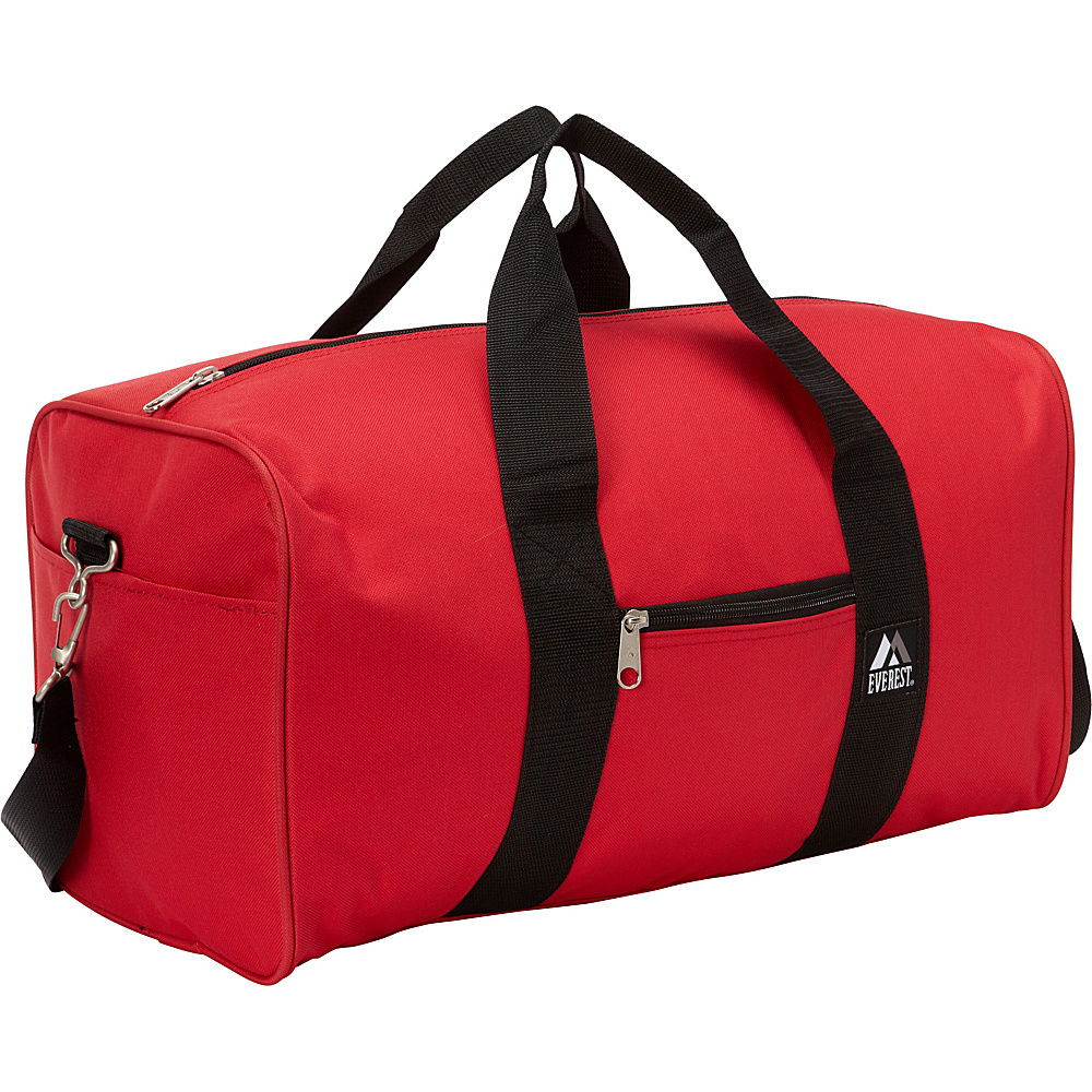 Everest Basic Gear Bag Standard Red Everest Travel Duffels