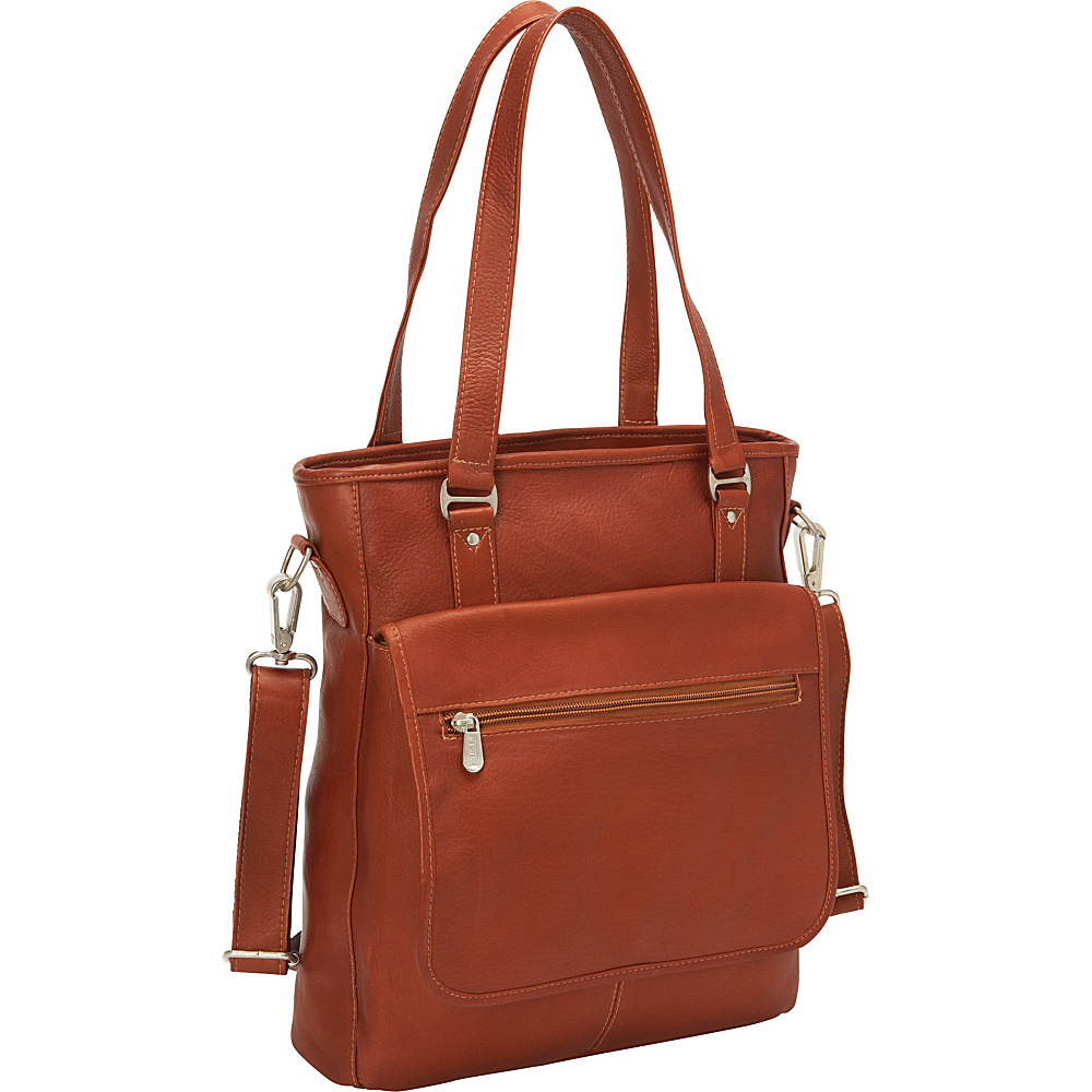 Piel Carry All Tote Saddle Piel Women s Business Bags