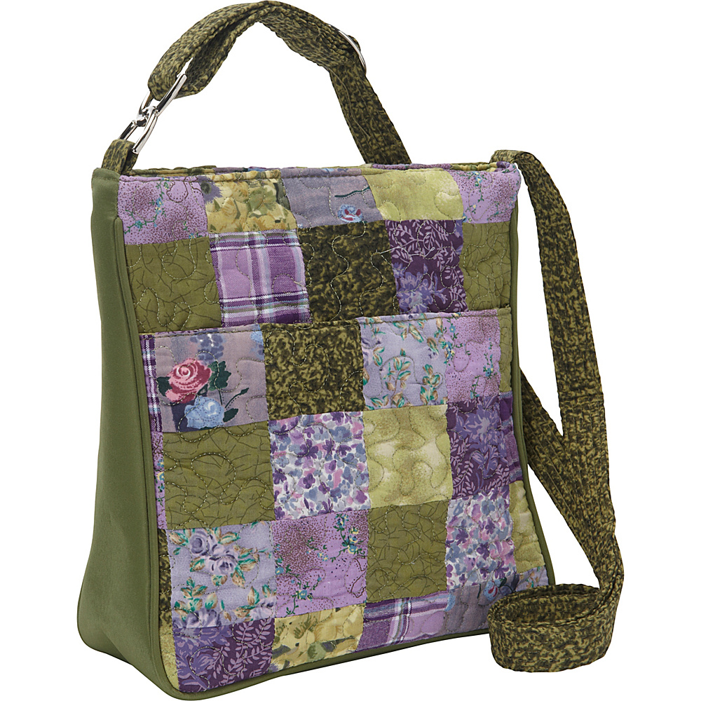 Donna Sharp Hipster Quilted Grape Patch Donna Sharp Fabric Handbags