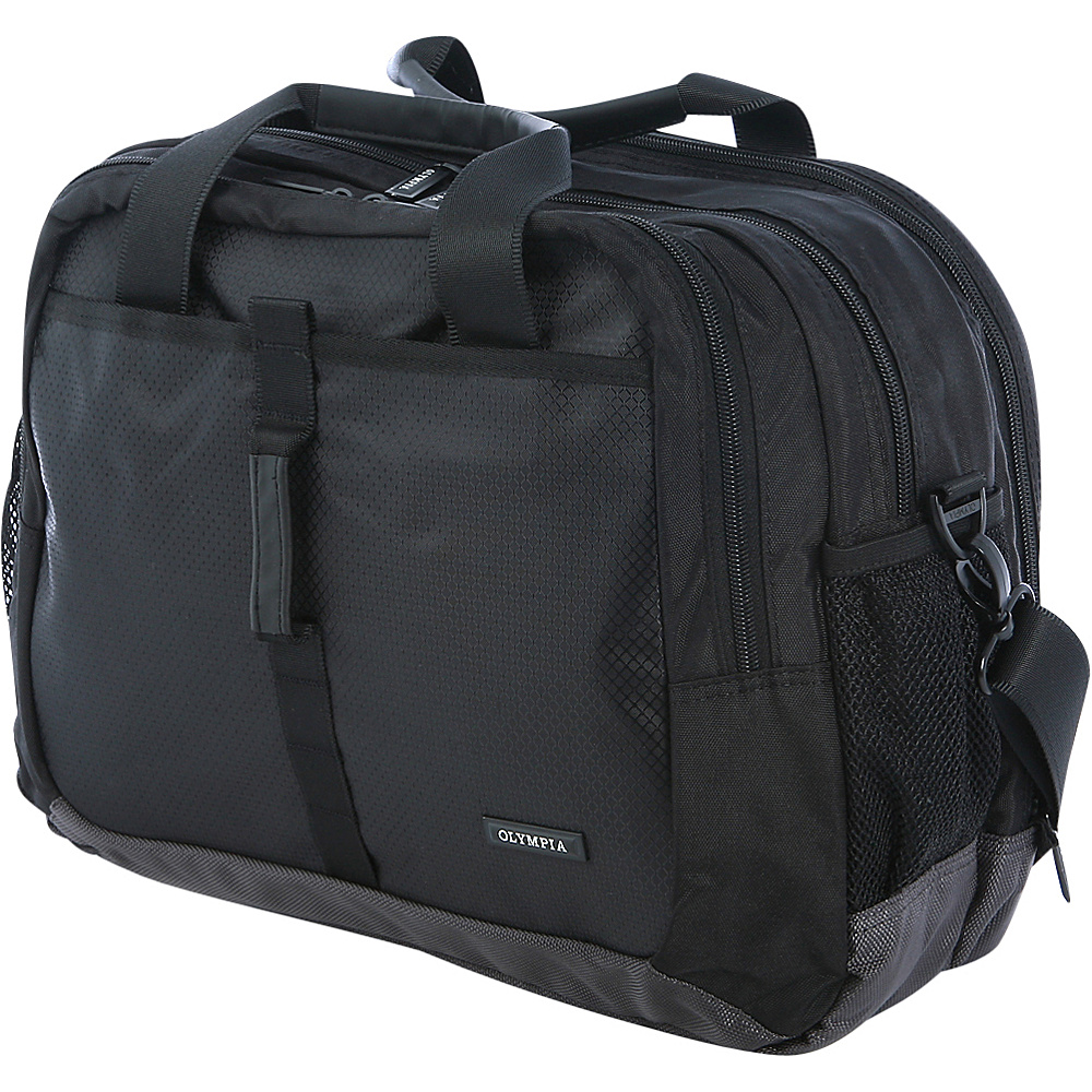 Olympia Casual Business Case Black Olympia Non Wheeled Business Cases
