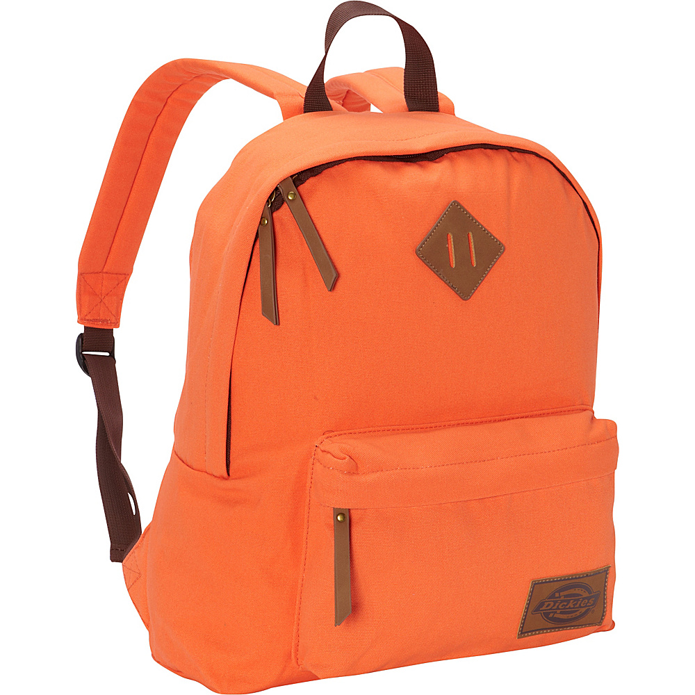 Dickies Canvas Backpack Burnt Orange Dickies School Day Hiking Backpacks