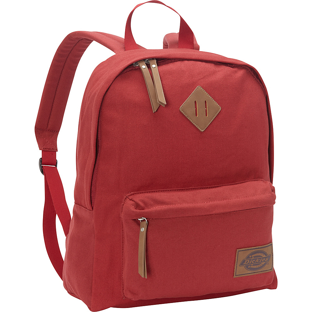 Dickies Canvas Backpack Scarlet Red Dickies Everyday Backpacks