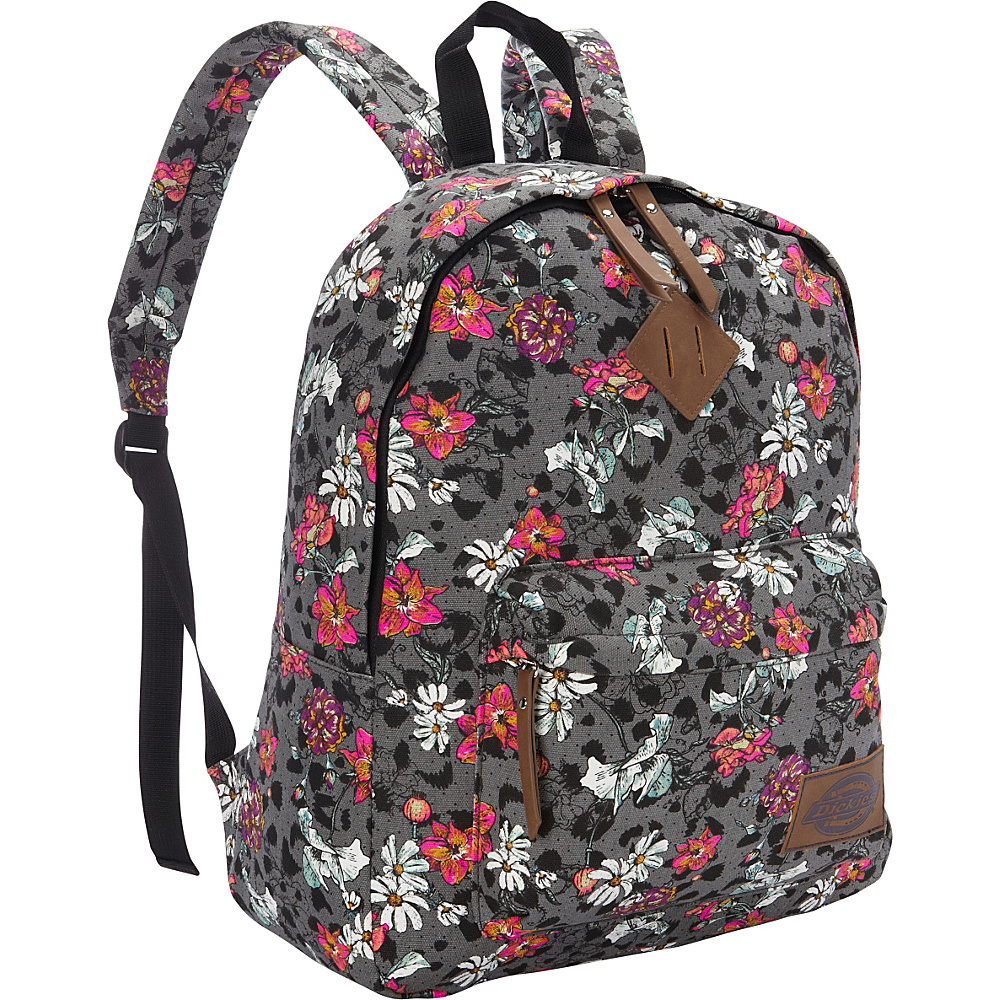 Dickies Canvas Backpack FLORAL CHEETAH STAMP Dickies Everyday Backpacks