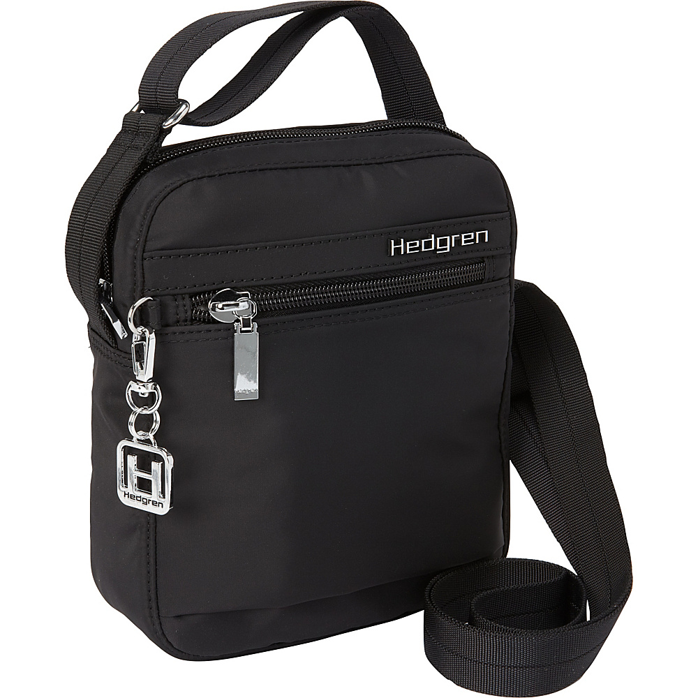 Hedgren Rush Crossbody Bag Black Hedgren Fabric Handbags