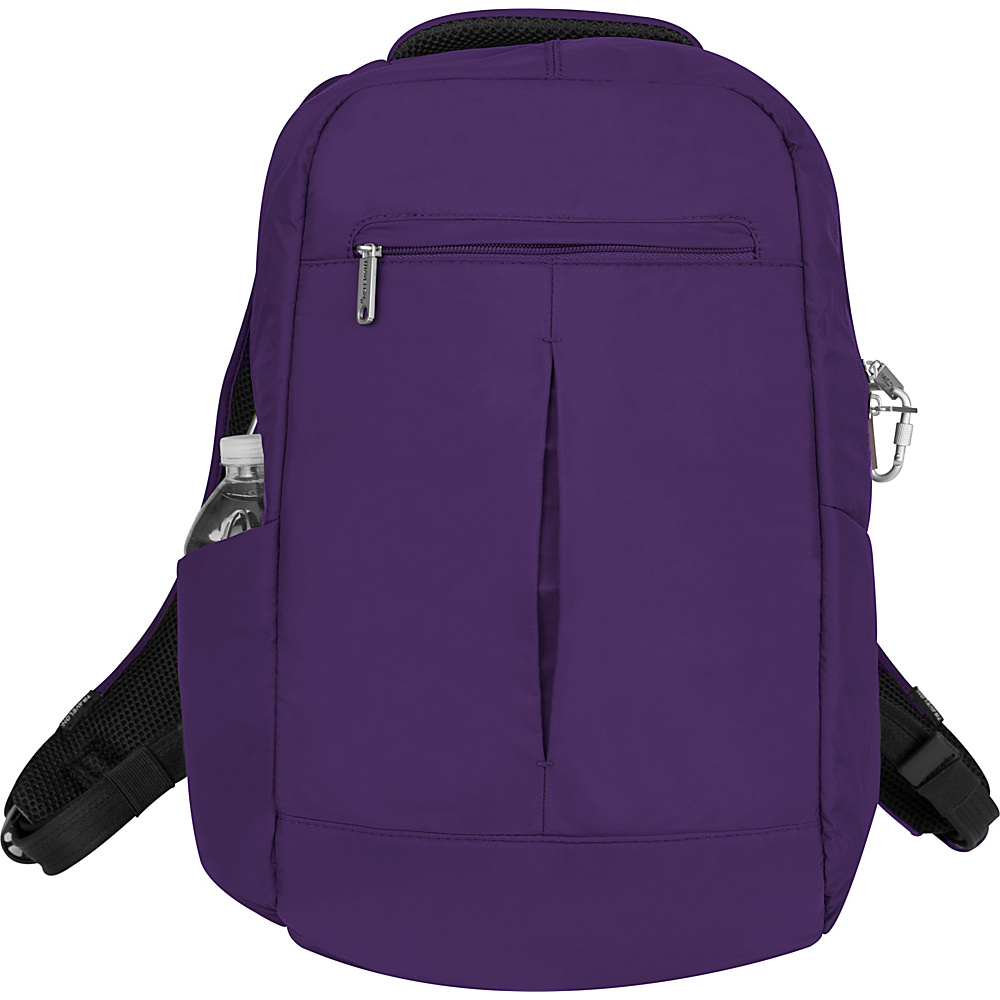 Travelon Anti Theft Classic Backpack Purple Travelon Travel Backpacks
