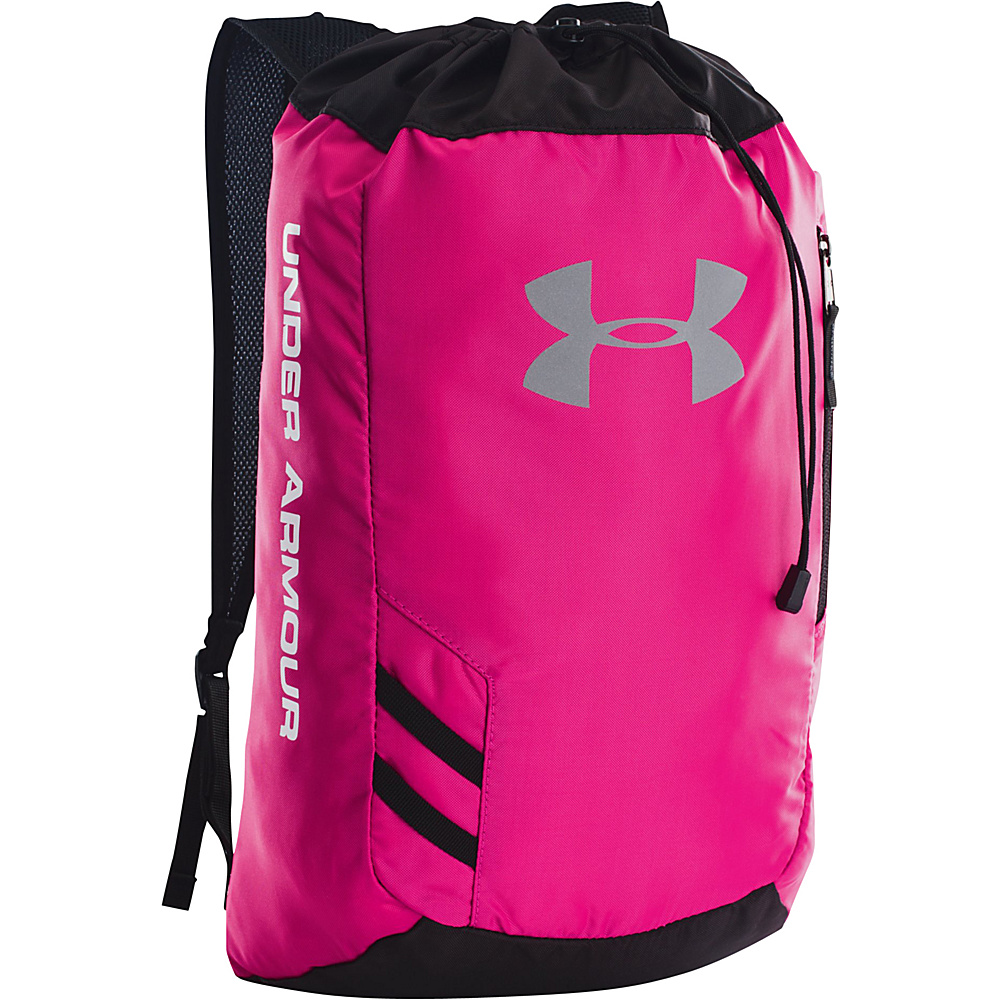 Under Armour Trance Sackpack Tropic Pink Black White Under Armour School Day Hiking Backpacks