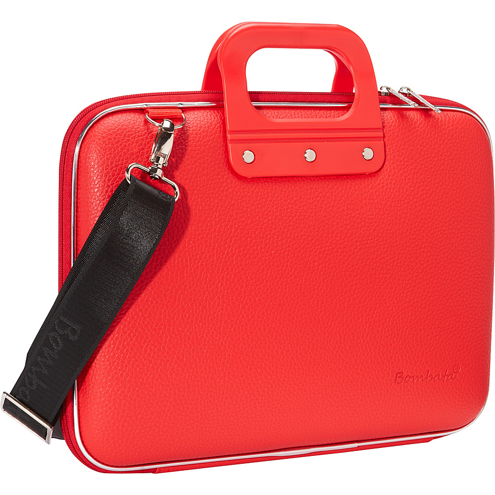 Bombata Medio 13 inch Laptop Bag Red Bombata Non Wheeled Business Cases