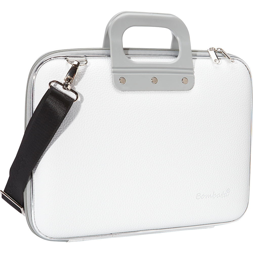 Bombata Medio 13 inch Laptop Bag White Bombata Non Wheeled Business Cases