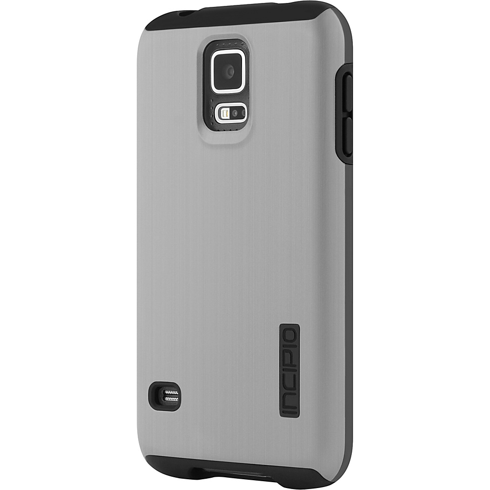 Incipio DualPro Shine for Samsung Galaxy S5 Silver Black Incipio Electronic Cases