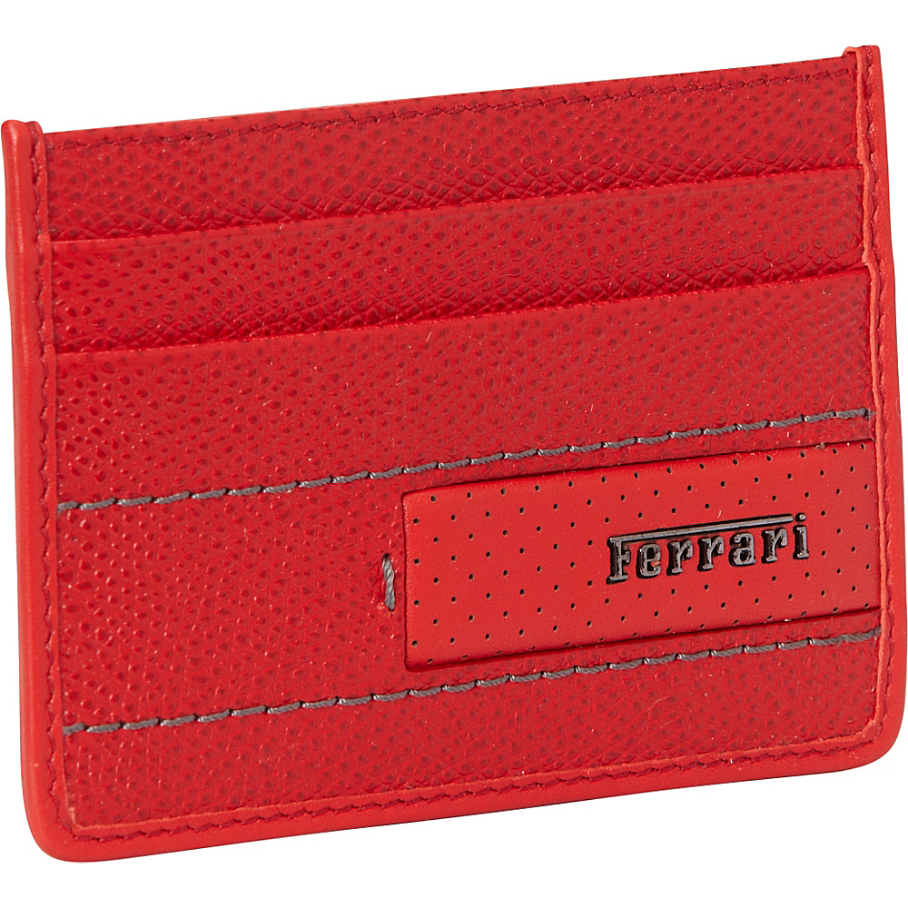 Ferrari Luxury Collection GT W E Card Case and Wallet Reds Ferrari Luxury Collection Mens Wallets