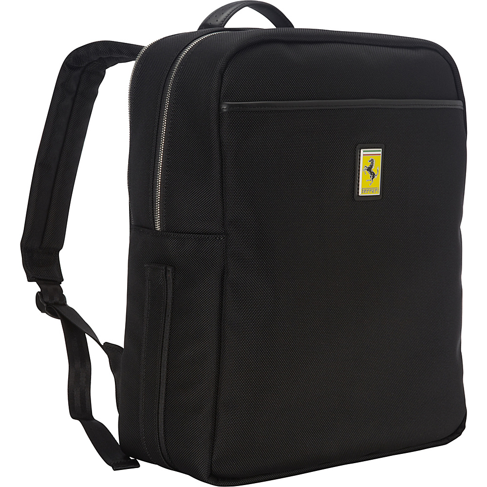 Ferrari Luxury Collection Utility Backpack Blacks Ferrari Luxury Collection Laptop Backpacks