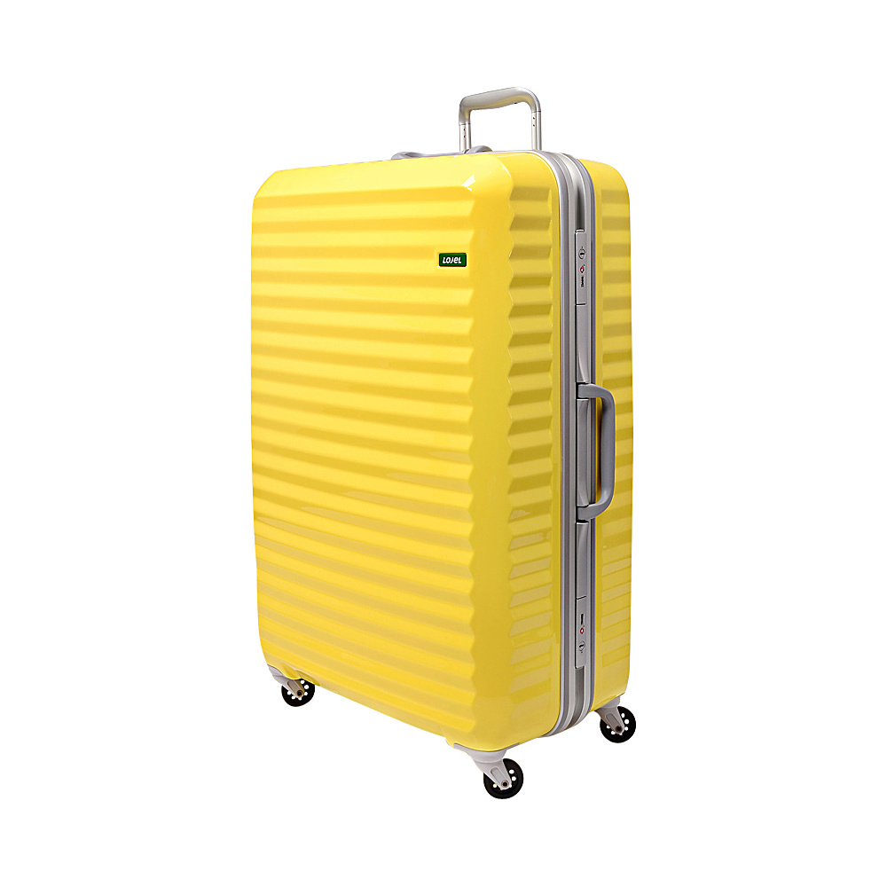 Lojel Groove Frame Large Luggage Yellow Lojel Hardside Luggage