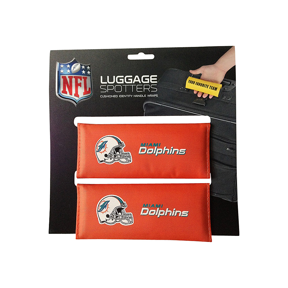 Luggage Spotters NFL Miami Dolphins Luggage Spotter Orange Luggage Spotters Luggage Accessories