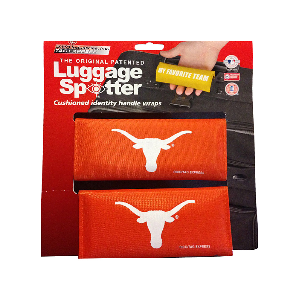 Luggage Spotters NCAA Texas Longhorns Luggage Spotter Orange Luggage Spotters Luggage Accessories