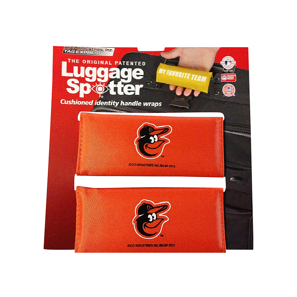 Luggage Spotters MLB Baltimore Orioles Luggage Spotter Orange Luggage Spotters Luggage Accessories