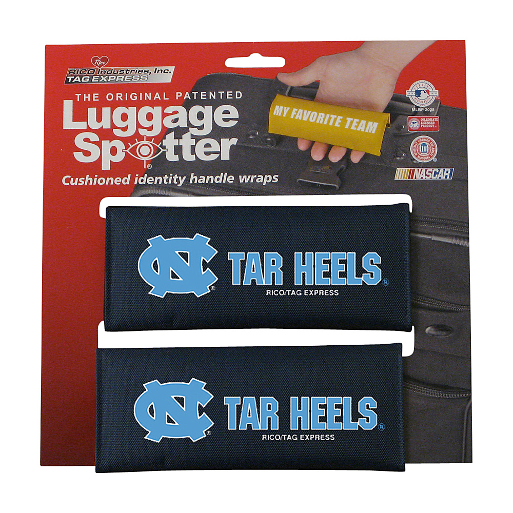 Luggage Spotters NCAA North Carolina Tar Heels Blue Luggage Spotters Luggage Accessories
