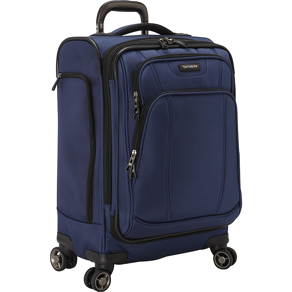 Samsonite DK3 21 Carry On Spinner Luggage Space Blue Samsonite Softside Carry On