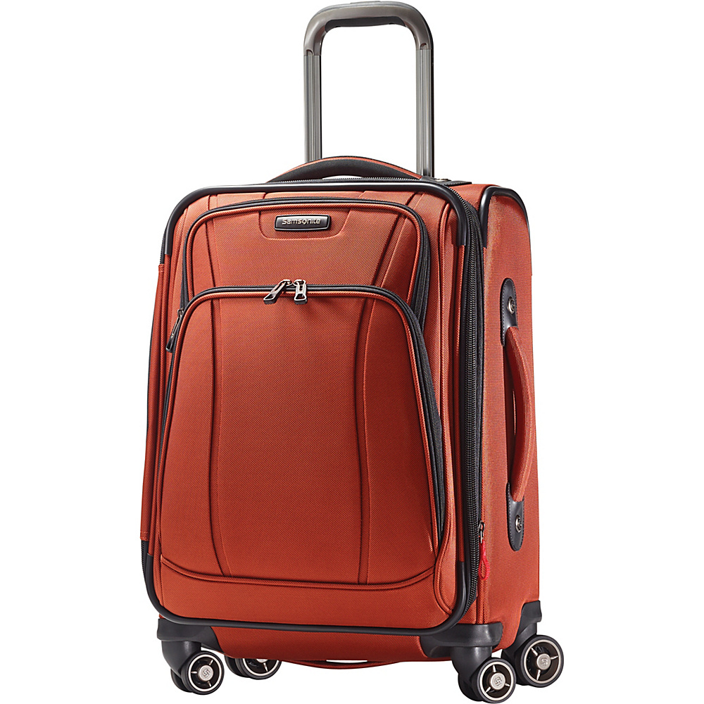 Samsonite DK3 21 Carry On Spinner Luggage Orange Zest Samsonite Softside Carry On
