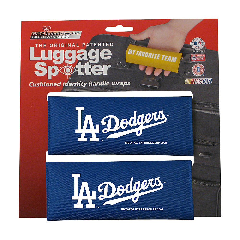 Luggage Spotters MLB LA Dodgers Luggage Spotter Blue Luggage Spotters Luggage Accessories