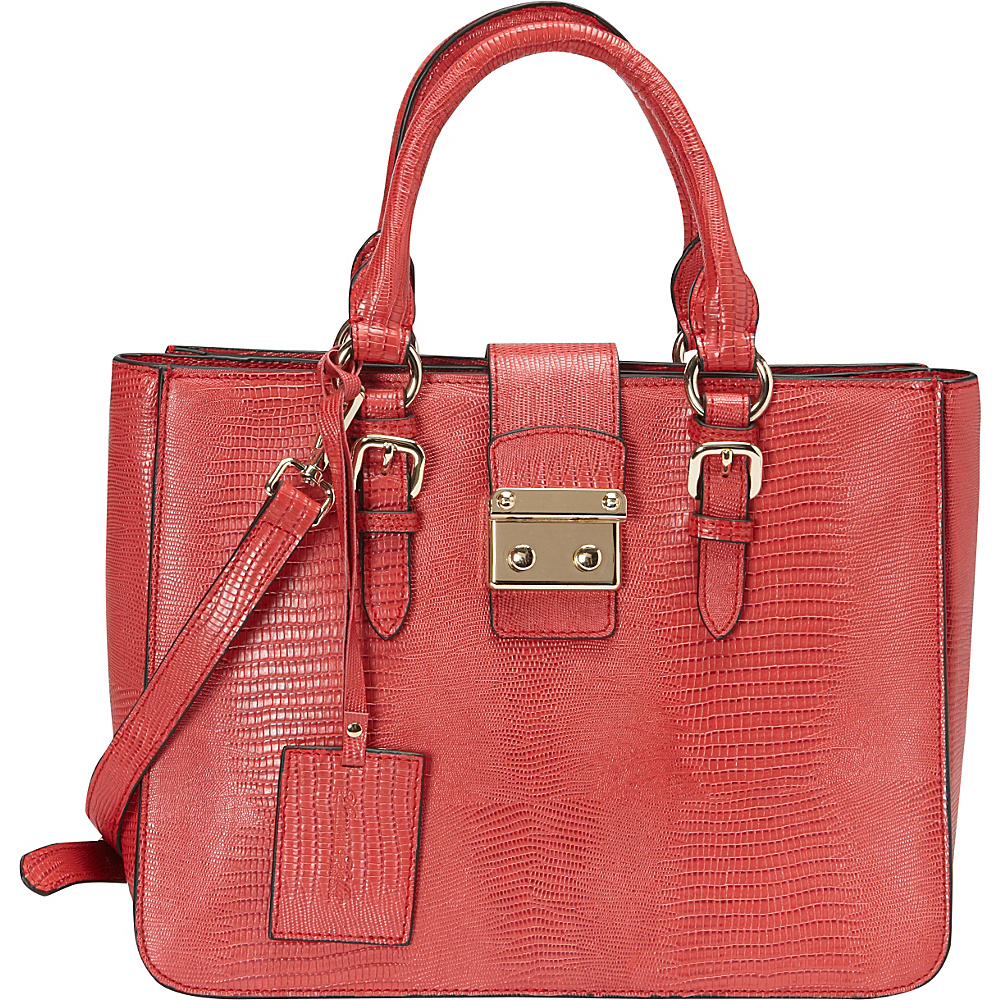 Donna Bella Designs Elly Tote Red Donna Bella Designs Leather Handbags
