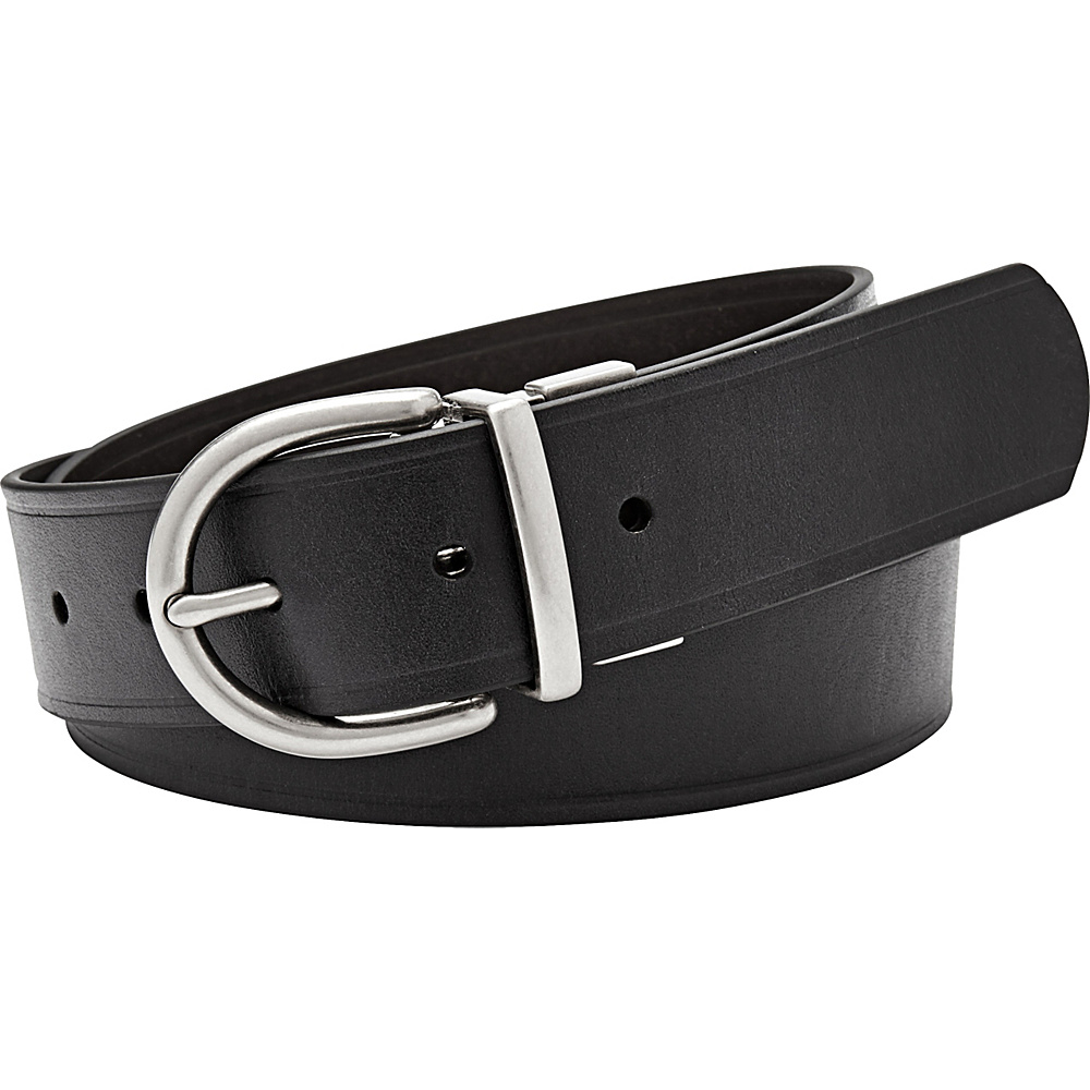 Fossil Reversible Metal Keeper Belt Black Extra Large Fossil Other Fashion Accessories