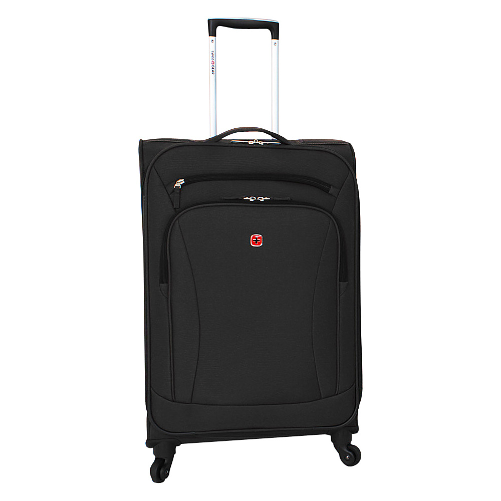 SwissGear Travel Gear 24 Ultra Lightweight Spinner Black SwissGear Travel Gear Large Rolling Luggage