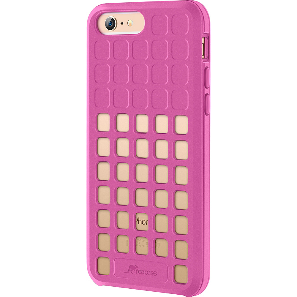 rooCASE Slim Fit Quadric TPU Case Protective Cover for iPhone 6 6s 4.7 Pink rooCASE Electronic Cases