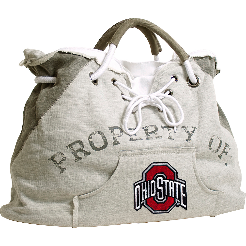 Littlearth Hoodie Tote Big Ten Teams Ohio State University Littlearth Fabric Handbags