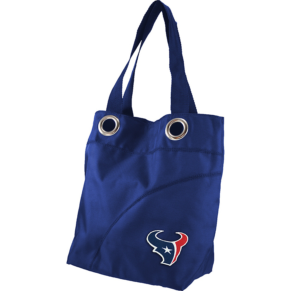 Littlearth Color Sheen Tote NFL Teams Houston Texans Littlearth Fabric Handbags