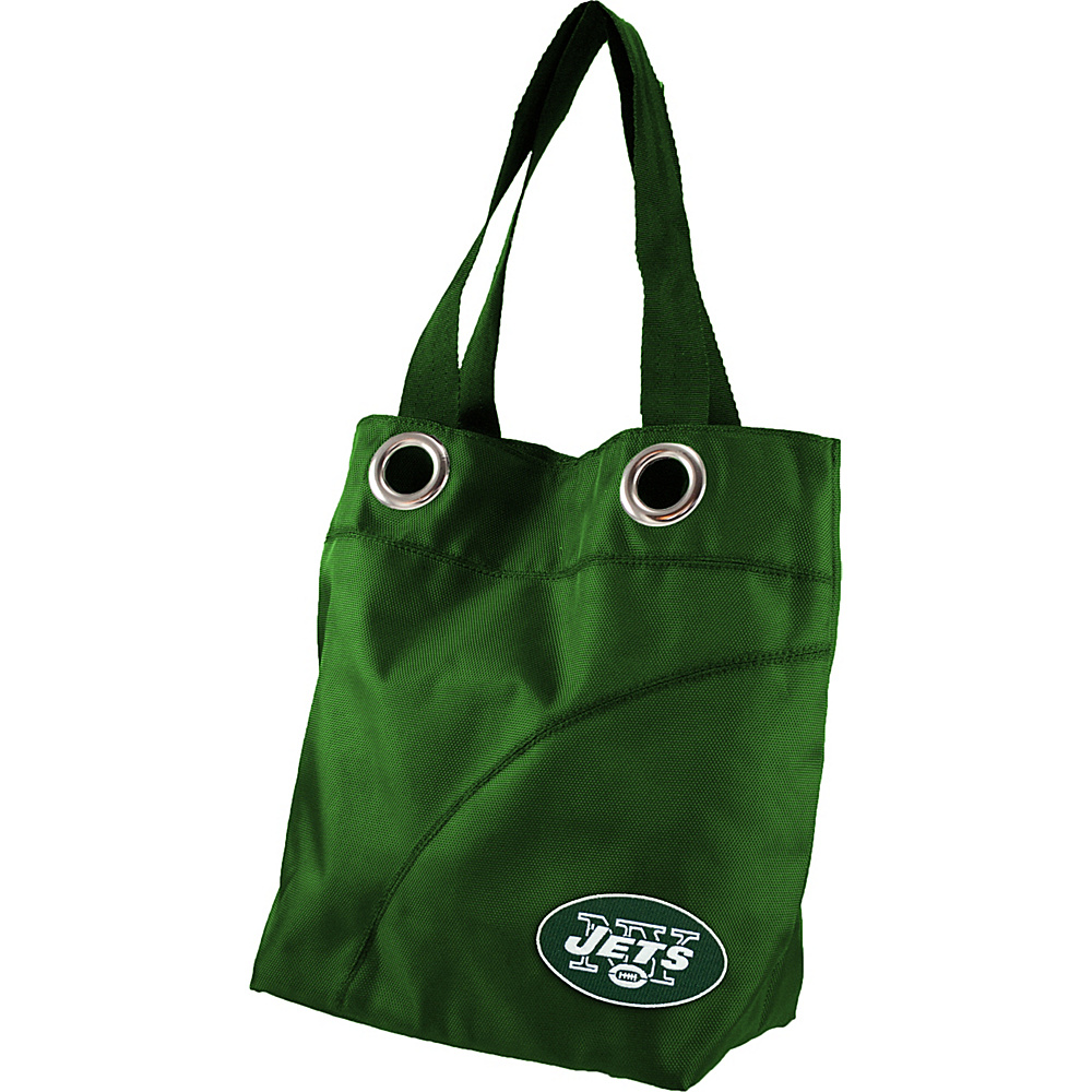 Littlearth Color Sheen Tote NFL Teams New York Jets Littlearth Fabric Handbags