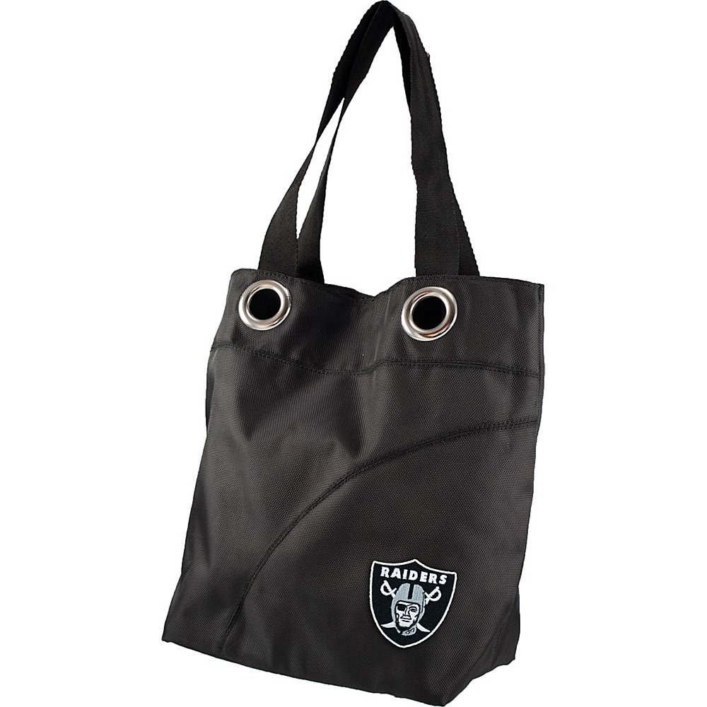 Littlearth Color Sheen Tote NFL Teams Oakland Raiders Littlearth Fabric Handbags