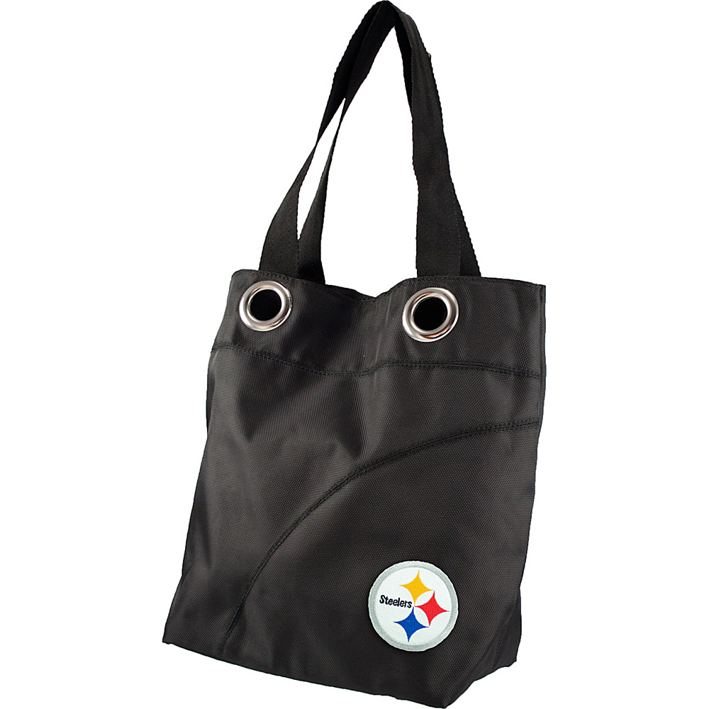 Littlearth Color Sheen Tote NFL Teams Pittsburgh Steelers Littlearth Fabric Handbags