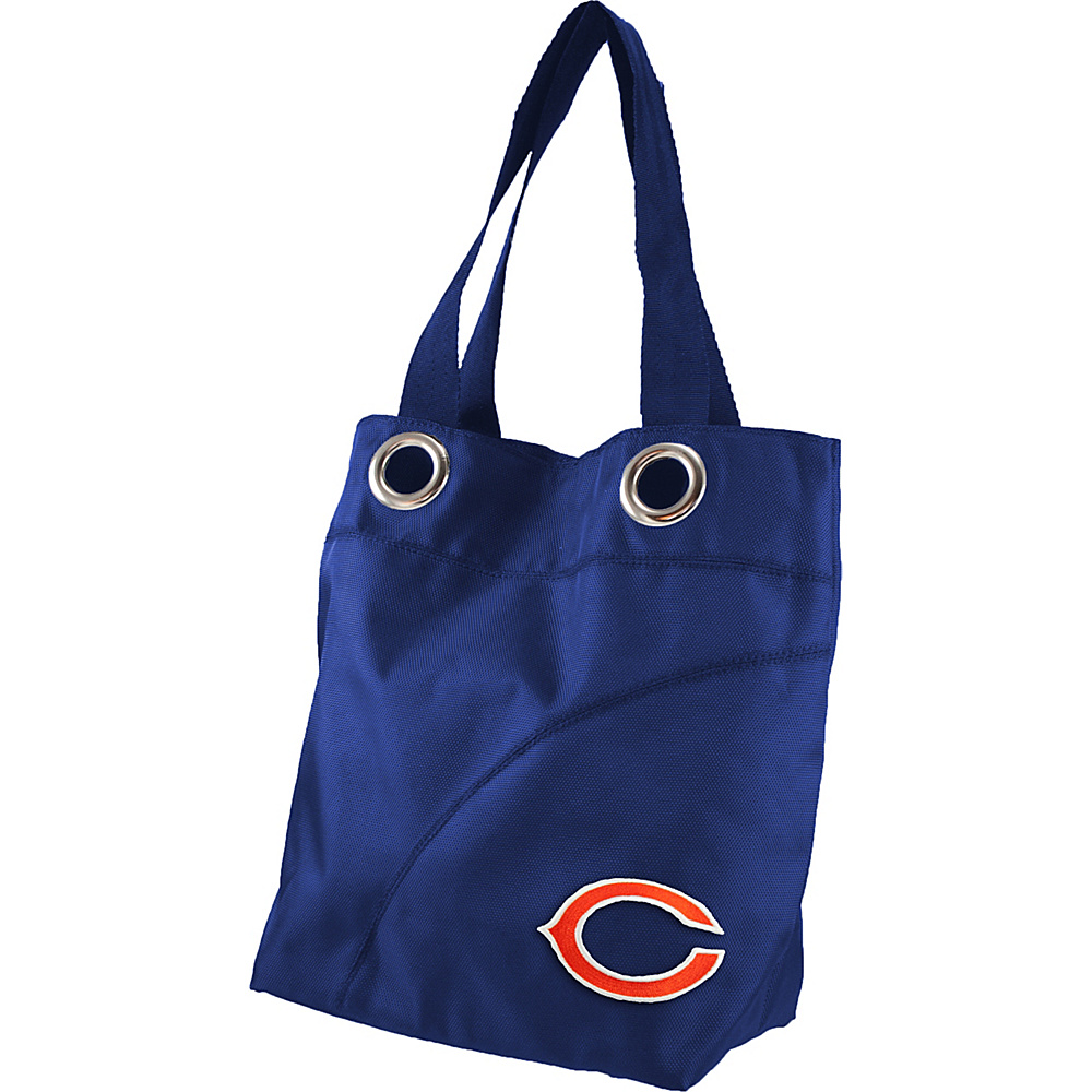 Littlearth Color Sheen Tote NFL Teams Chicago Bears Littlearth Fabric Handbags