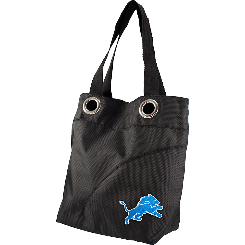 Littlearth Color Sheen Tote NFL Teams Detroit Lions Littlearth Fabric Handbags