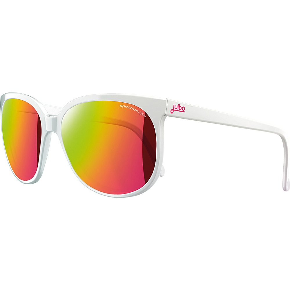 Julbo Megeve Sunglasses with Spectron 3 Multilayer Lenses White Julbo Sunglasses