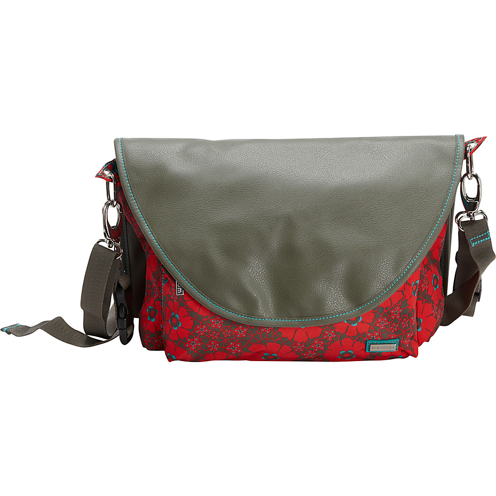 Kalencom Sidekick Diaper Messenger Bag Primavera Lacey Kalencom Diaper Bags Accessories
