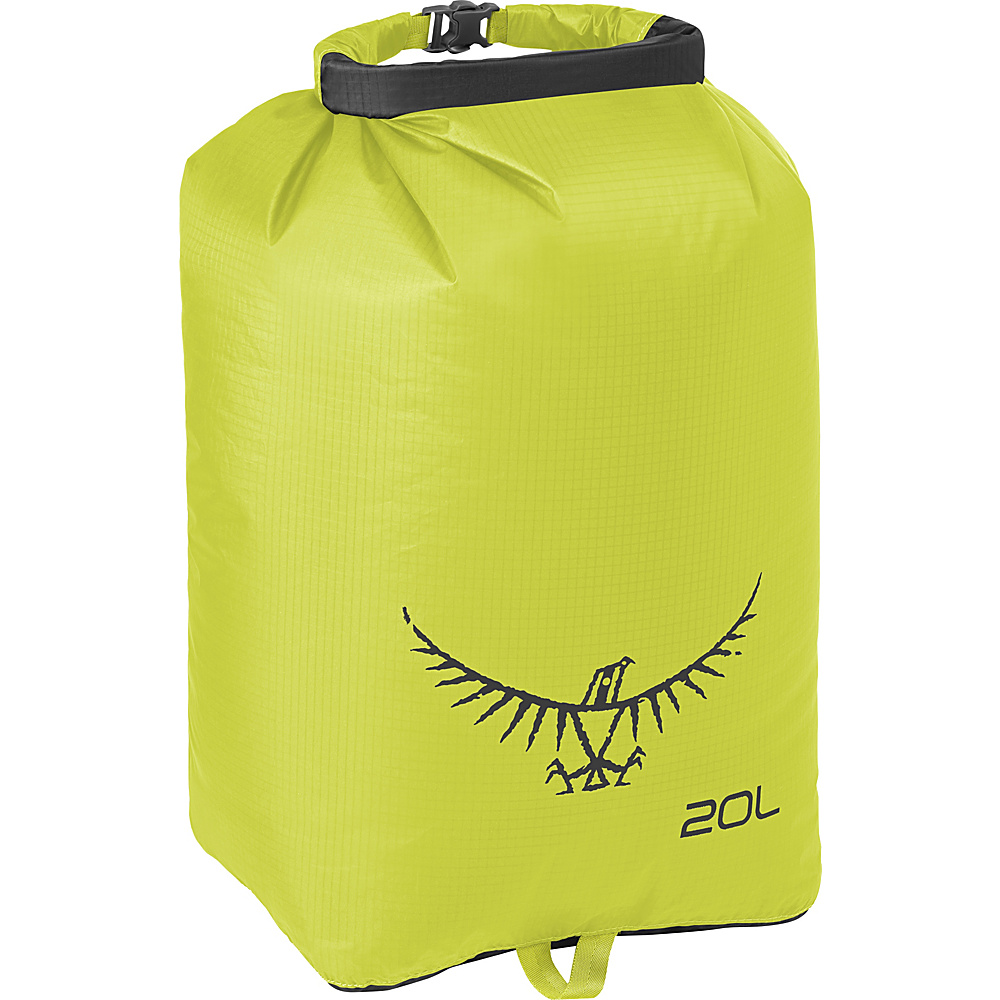 Osprey Ultralight Dry Sack Electric Lime â 20L Osprey Outdoor Accessories
