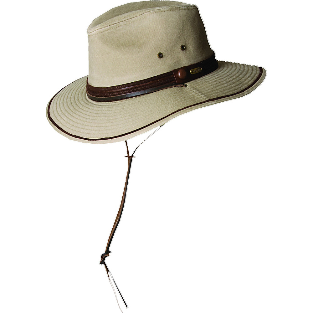 Stetson Rushmore Safari Hat Khaki Medium Stetson Hats Gloves Scarves